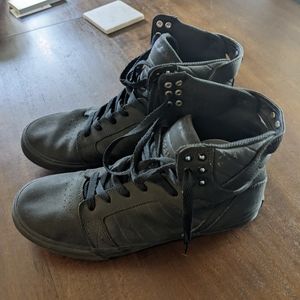 Supra men's high top black sneakers